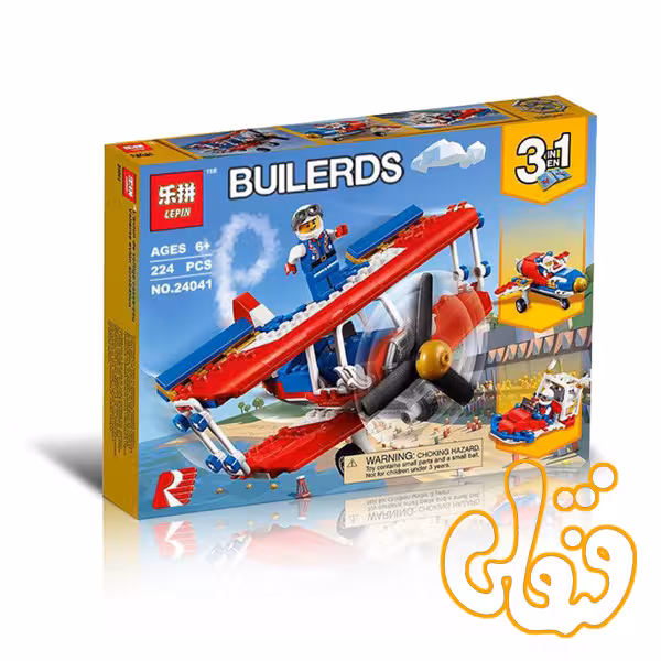 ساختنی لگو 3 مدل ایرکرافت و هواپیما 24041
