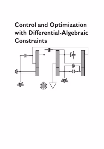 خرید و دانلود نسخه کامل کتاب Control and optimization with differential-algebraic constraints