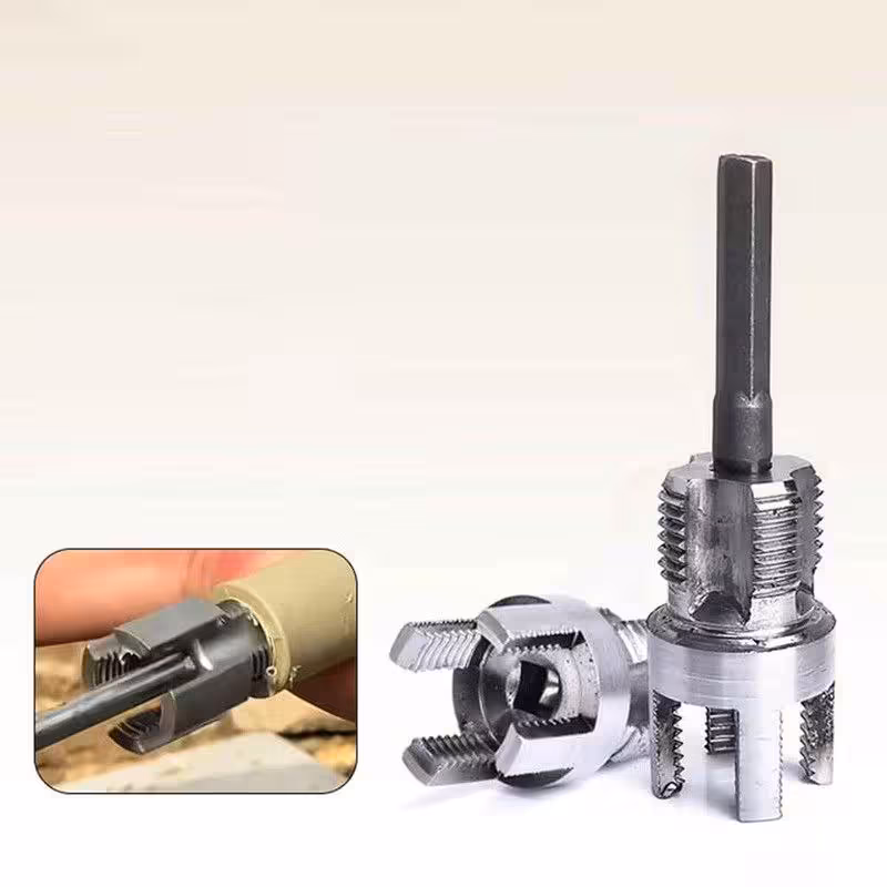 قلاویز و حدیده دو طرفه سردریلی مخصوص لوله سبز پی وی سی سایز 3/4 اینچ