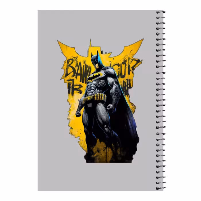 دفتر مشق 80 برگ اس جی مدل بتمن کد 33