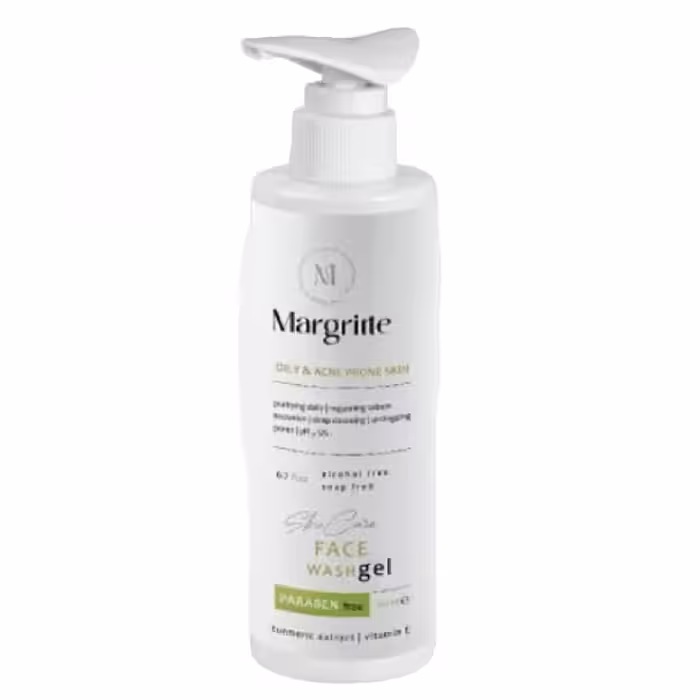 ژل شستشو پوست چرب و مستعد اکنه مارگریت