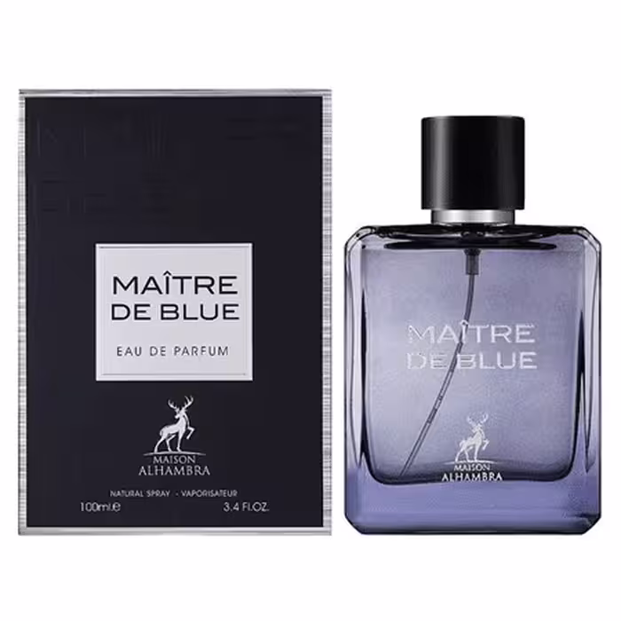 عطر ادکلن الحمبرا 100میل مشابه بلو د شنل Alhambra Maitre De blue