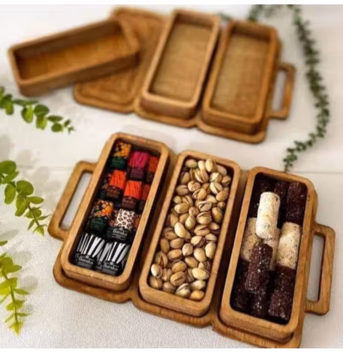 اردوخوری 3خانه مستطیل (پست پیشتاز پس کرایه)