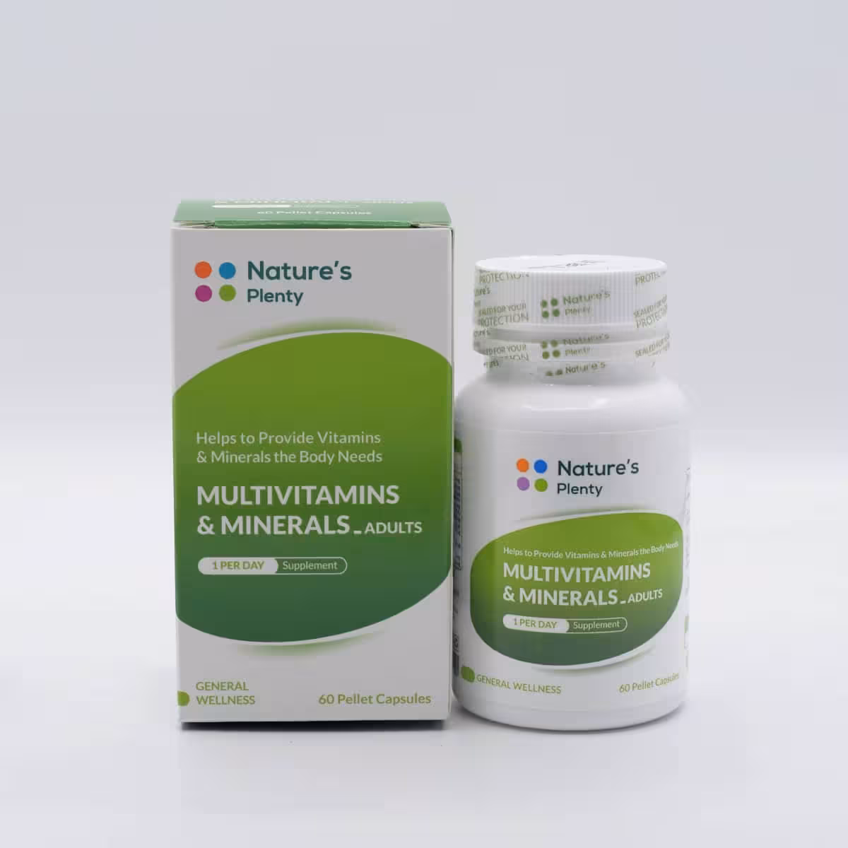 کپسول مولتی ویتامین مینرال نیچرز پلنتی مخصوص بزرگسالان 60 عدد							55 درصد تخفیف