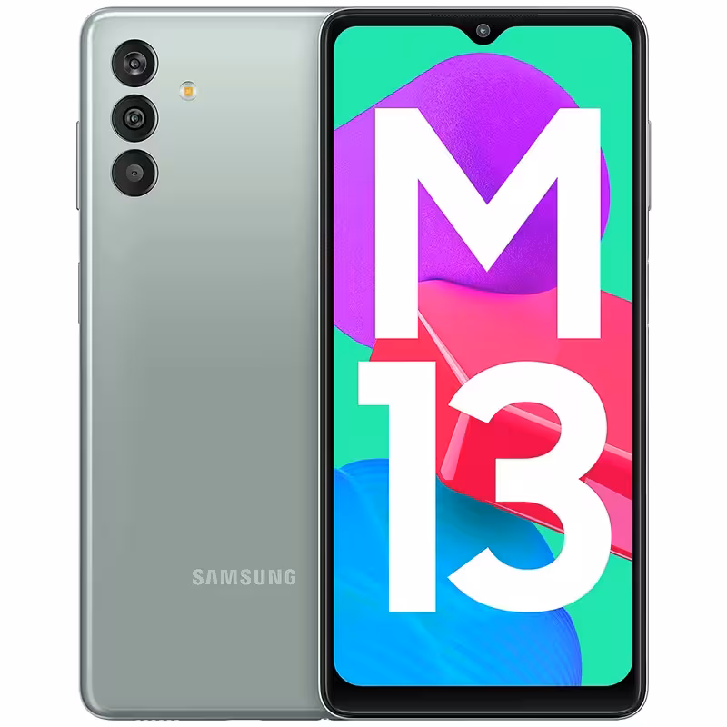 گوشی موبایل سامسونگ مدل Galaxy M13 دو سیم کارت ظرفیت 64 گیگابایت و رم 4 گیگابایت – پک هند اکتیو