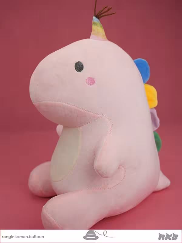 عروسک دایناسور کلاه دار بزرگ Dinosaur doll
