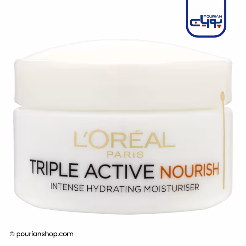 کرم آبرسان سه کاره اورال برای پوست خشک و خیلی خشک 50 میل_ Triple Active NOURISH