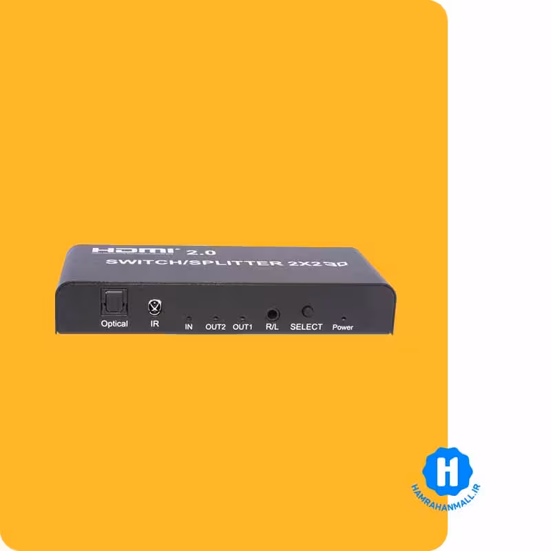 سوییچ اسپلیتر HDMI 2×2 کی نت مدل K-SWSP2022