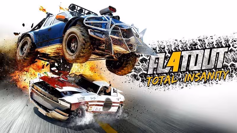 سی دی کی اورجینال FlatOut 4 Total Insanity