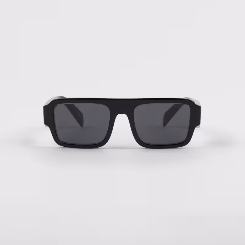 قیمت و خرید عینک آفتابی فریم مشکی با لنز خاکستری پرادا مدل SPRA05_E16K_FE08Z_C_053 اورجینال