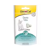 قرص مراقبت از دهان و دندان مدل dental tabs برند Gim cat جیم کت 40 گرمی