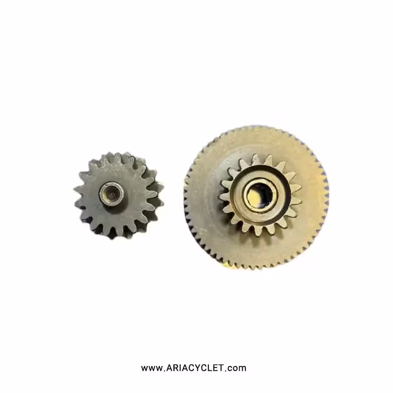 دنده دو قلو استارت موتور سیکلت هوندا 200