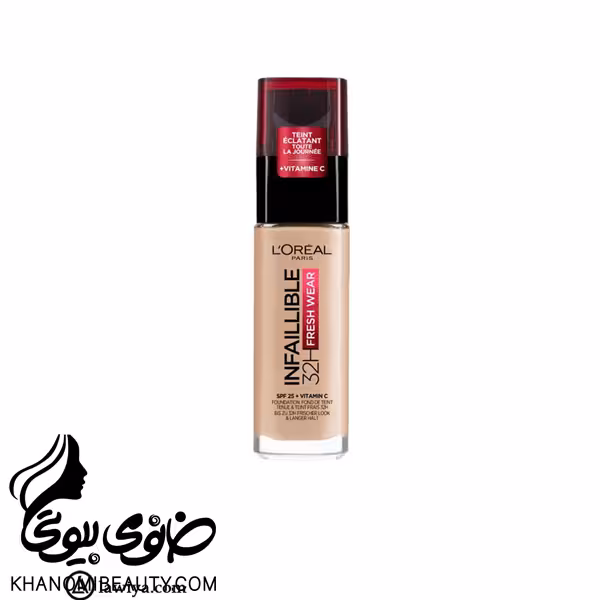 کرم پودر پمپی لورال اینفالیبل 260 پوست معمولی و خشک