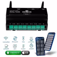درب بازکن هوشمند 3 رله هانتک WIFI SMS RF