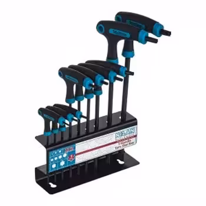 آلن 9 عددی تی شکل ستاره ای مشکی نولان مدل 303975