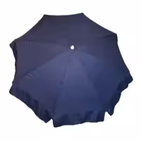 سایه بان قطر دو متر با پارچه نانو طرح ساده آب گریز رنگ نوک مدادی،مسافرتی