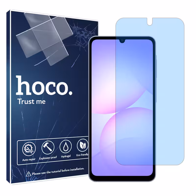 گلس سامسونگ Galaxy A07 مدل هیدروژلی آنتی بلو برند هوکو کد S