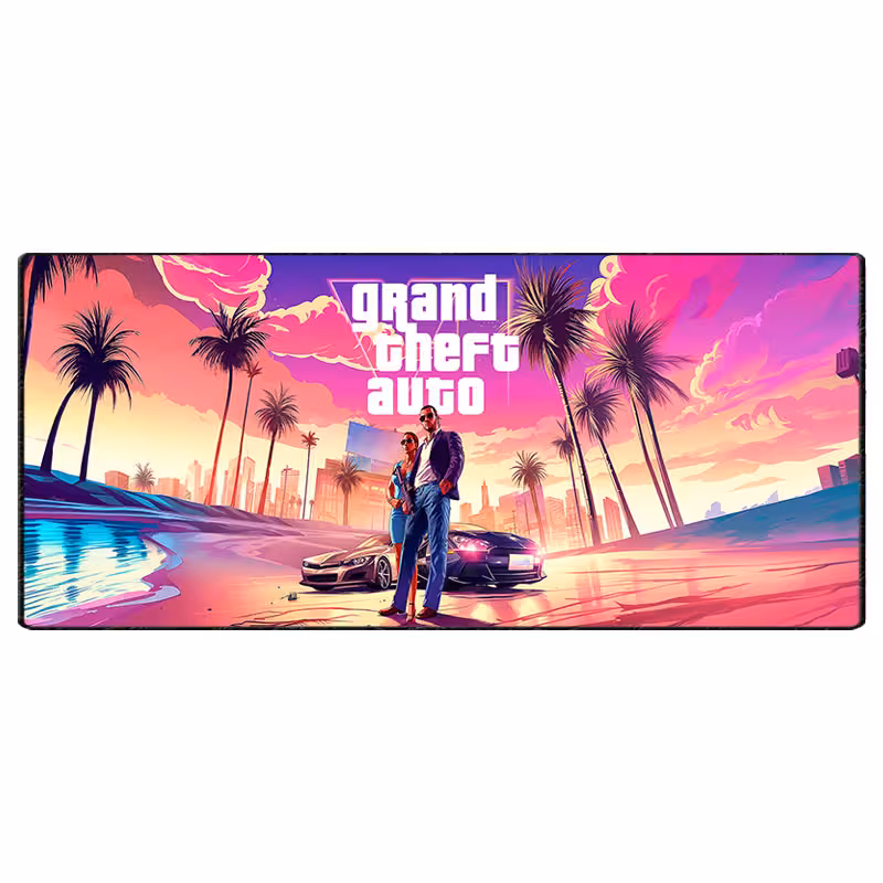 ماوس پد گیمینگ طرح Grand Theft Auto
