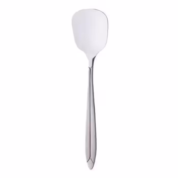 قاشق بستنی خوری ناب استیل مدل پالرمو مات بسته 6 عددی