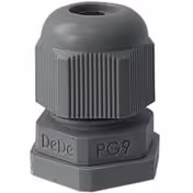 گلند پلاستیکی  PG 9 طوسی