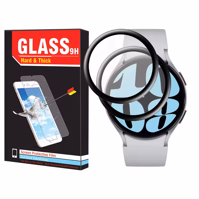 محافظ صفحه نمایش نانو هارد اند تیک مدل Pmma-HT مناسب برای ساعت هوشمند سامسونگ Galaxy Watch 6 40mm بسته دو عددی