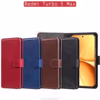 کیف محافظ شیائومی Flip Folio Leather Case | Redmi Turbo 5 Max