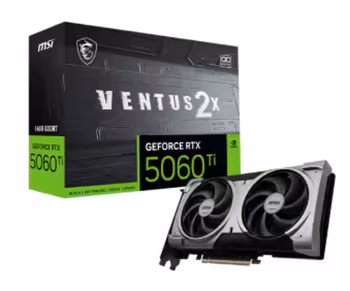کارت گرافیک ام اس آی مدل RTX 5060 Ti 16G Ventus 2X OC Plus
