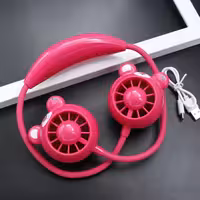 پنکه گردنی شارژی مدل YM88180 سرخابی 38494