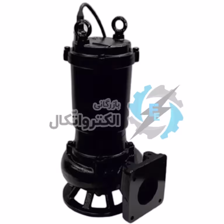 الکتروپمپ لجن کش استیل پروانه ورتکس، تک فاز 8 متری 2 اینچ ابارا SSA 50-12/0.55