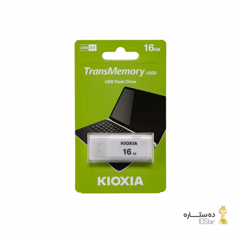 فلش مموری کیوکسیا TransMemory U202 ظرفیت 16 گیگابایت