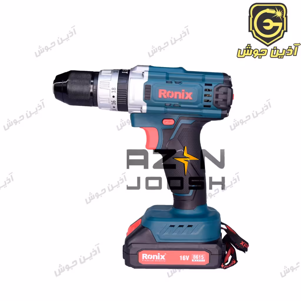 دریل شارژی 16 ولت رونیکس Ronix مدل 8615