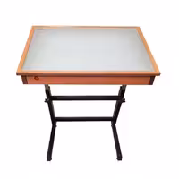 میز نور مهندسی با پایه متحرک 120*80