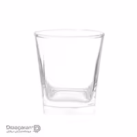 نیم لیوان مربعی پاشا‌باغچه مدل کار 6 عددی کد 41280