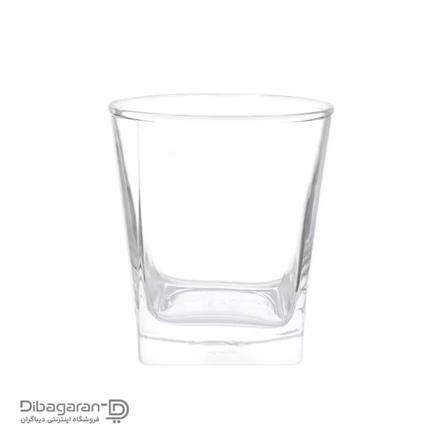 نیم لیوان مربعی پاشا‌باغچه مدل کار 6 عددی کد 41280