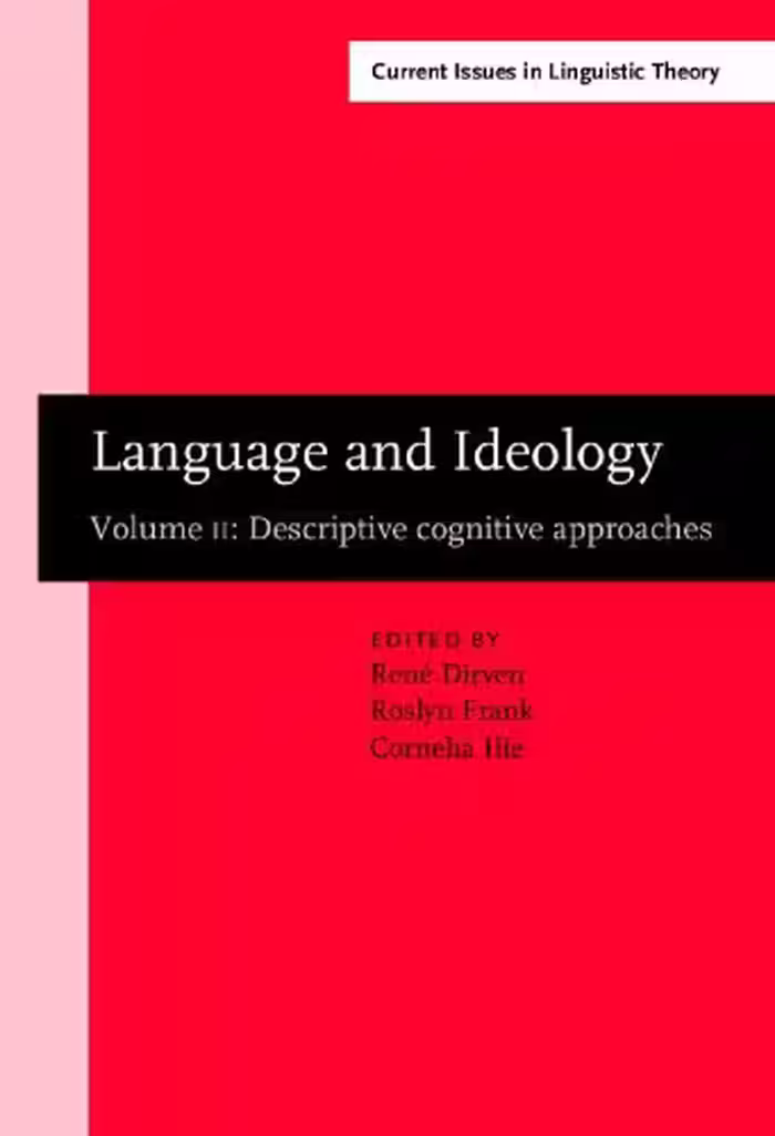 خرید و دانلود نسخه کامل کتاب Language and Ideology, Vol. 2: Descriptive Cognitive Approaches