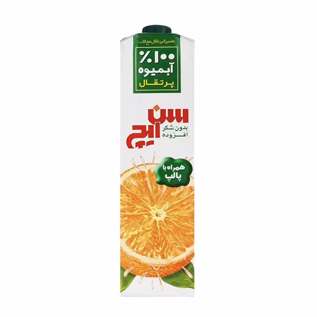 آبمیوه پرتقال پالپ دار سن ایچ 1000 میلی لیتری
