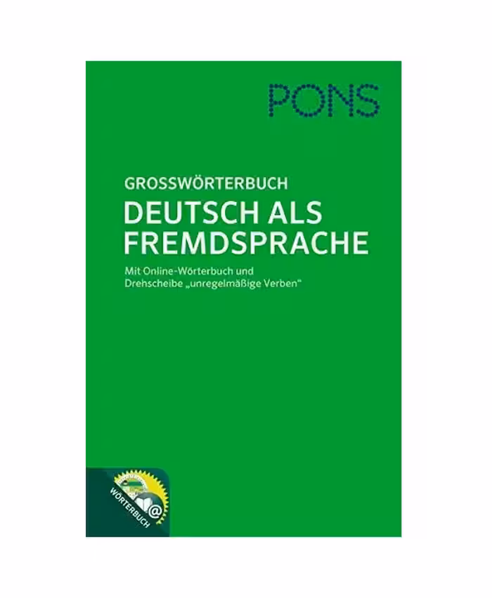 فرهنگ لغت آلمانی Pons Grossworterbuch Deutsch Als Fremdsprache