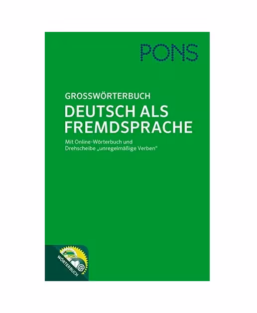 فرهنگ لغت آلمانی Pons Grossworterbuch Deutsch Als Fremdsprache