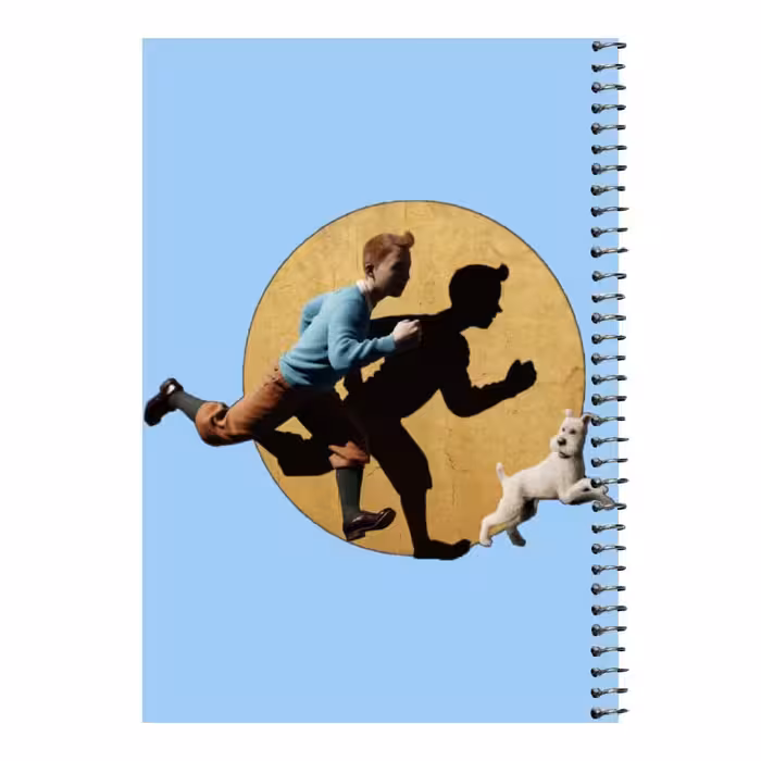 دفتر مشق 80 برگ اس جی مدل تن تن