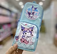 جامدادی دو زیپ کرومی