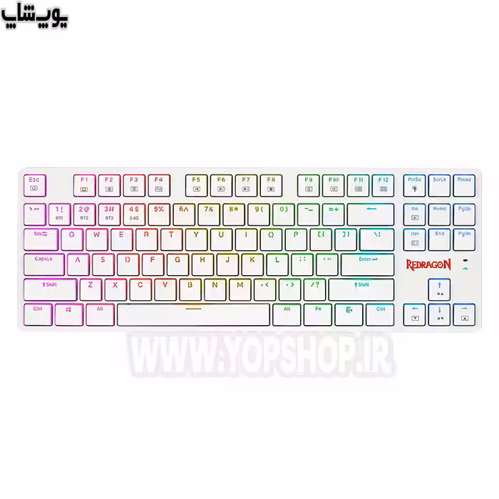 کیبورد بی سیم گیمینگ RGB ردراگون مدل K539 Anubis