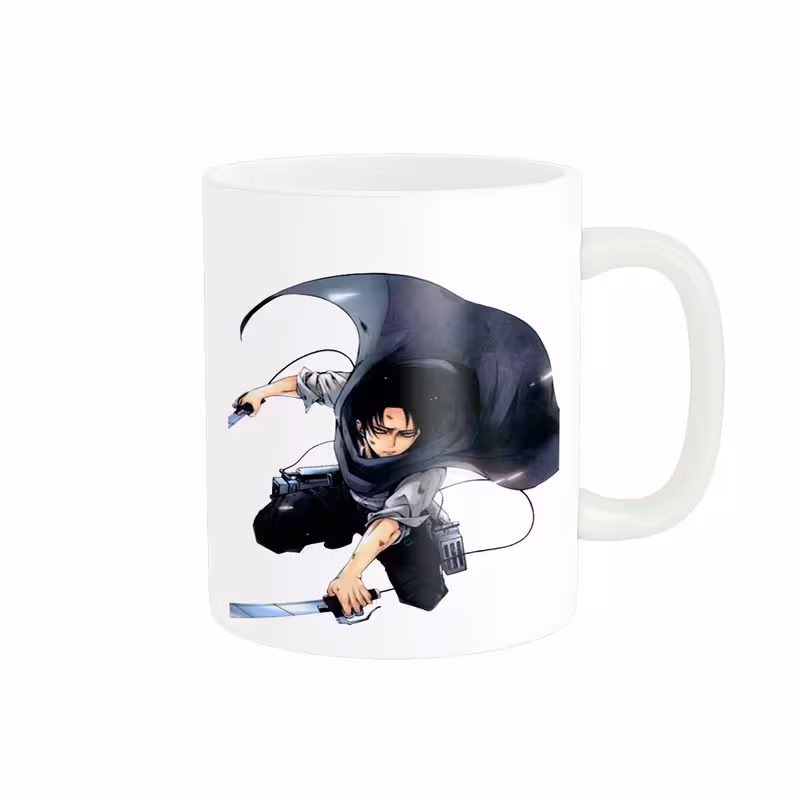 ماگ استلار طرح انیمه اتک ان تایتان - نبرد تایتان ها کاپتان لیوای Attack on Titan کد 0851