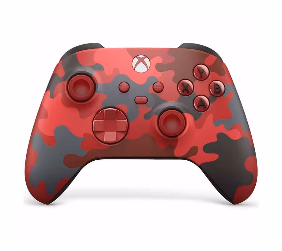 دسته بازی مایکروسافت قرمز ارتشی Xbox Series S/X – استوک