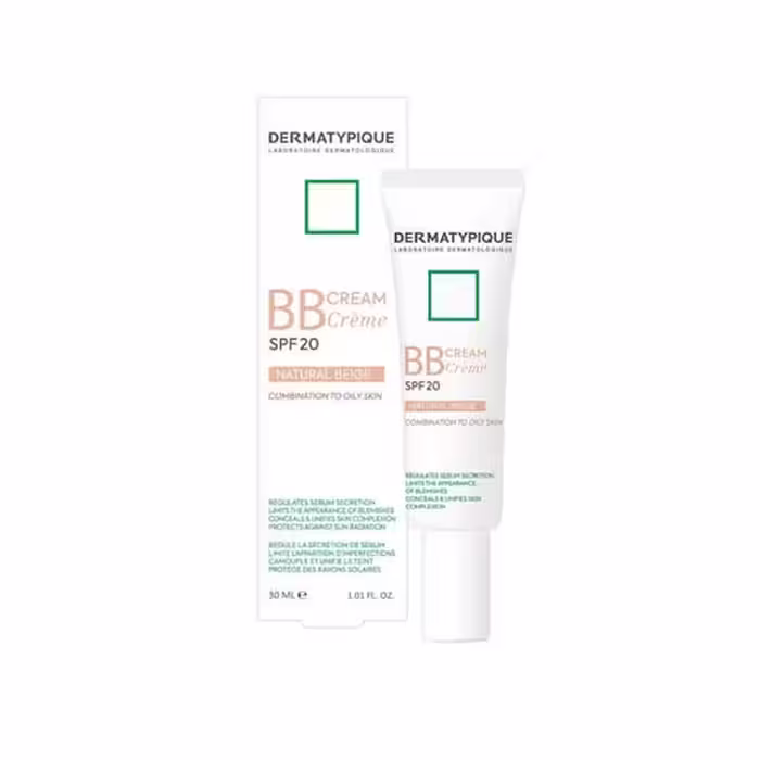 بی بی کرم مناسب پوست چرب و مختلط SPF 20 درماتیپیک