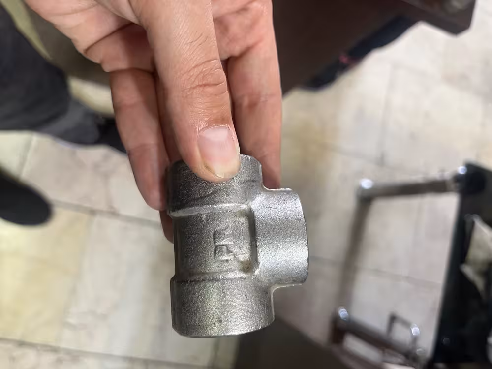 سه راه مساوی   ساکت سایز 1/2اینج کلاس 3000 از جنس ? SA182F/