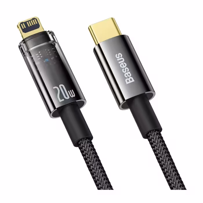 خرید کابل تبدیل USB-C به Lightning باسئوس مدل Explorer Series 2 متری