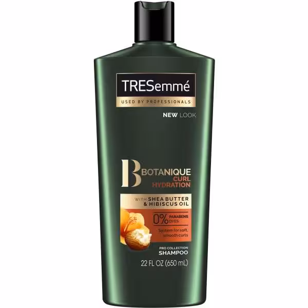 شامپو مو ترزمی (ترسمه) مدل بتانیکو کرل هیدرایشن  tresemme botanique curl hydration Hair shampoo حجم 650 میلی لیتر