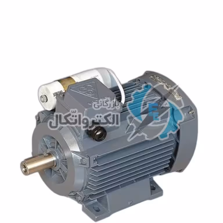 الکتروموتور تک فاز خازن دائم (CR) فریم 90 آلومینیومی 1.5 کیلووات (2 اسب) 1500 دور موتوژن ا Electromotor single-phase 90 Aluminium frame 1.5 kW (2 hp) 1500 rpm