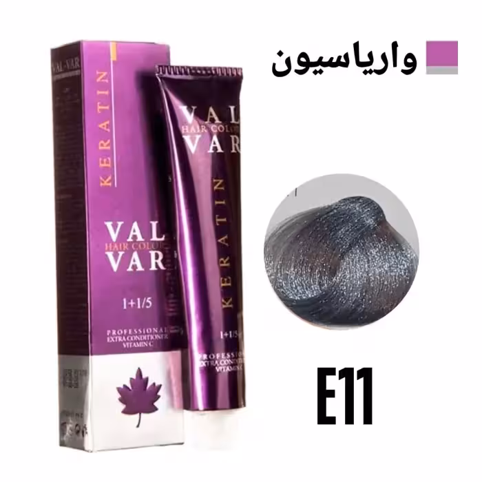 رنگ مو وال وار دودی سری واریاسیون شماره E11