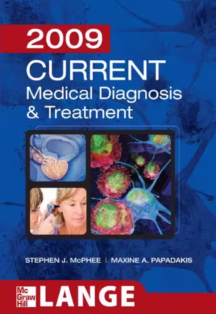 خرید و دانلود نسخه کامل کتاب Current Medical Diagnosis and Treatment 2009, 48th Edition (Current Medical Diagnosis and Treatment)